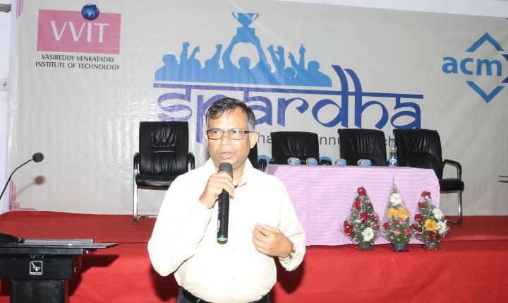 Prof. Debnath Bhattacharyya speakinig