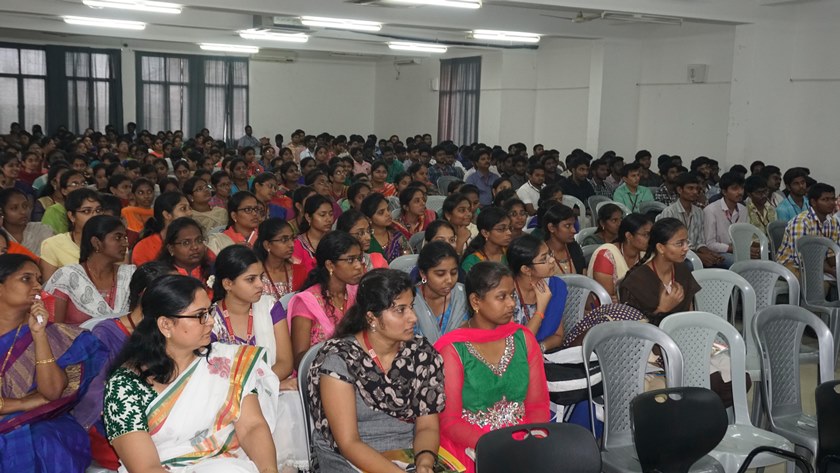 students and faculty attended