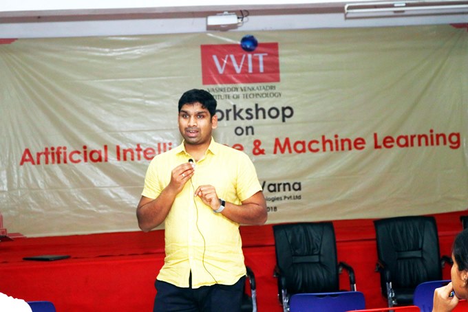 Srikanth Varma speaking