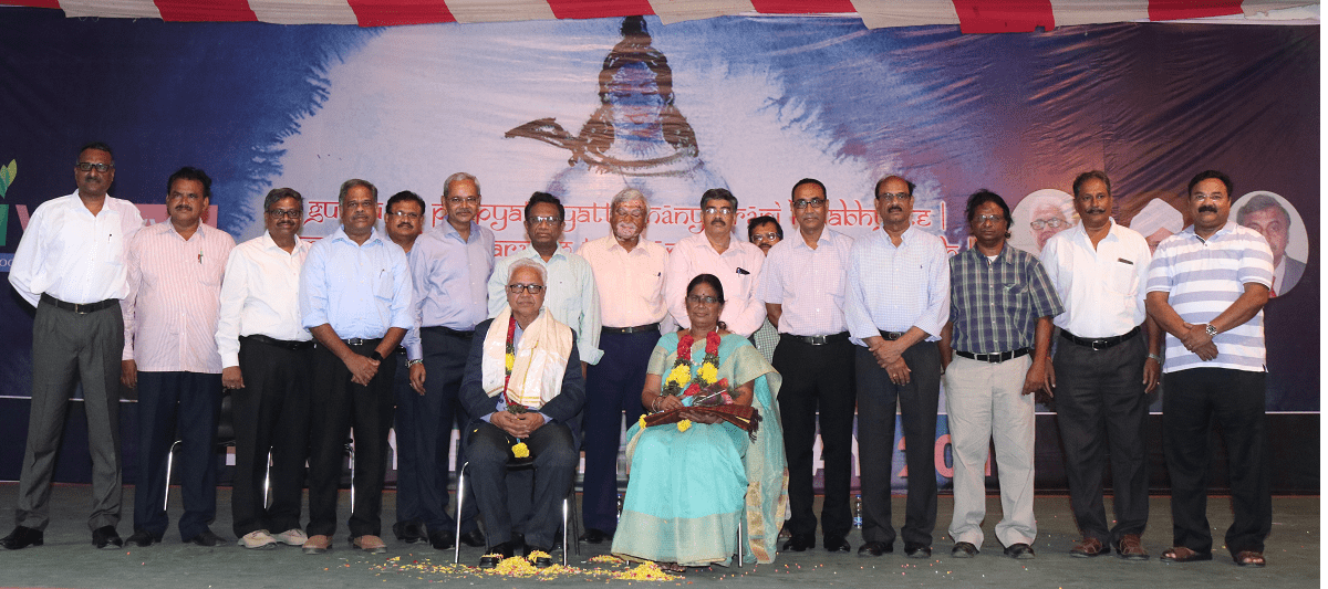 VVIT Felistation to Korukonda Former Principal Sri V Nageswara Rao