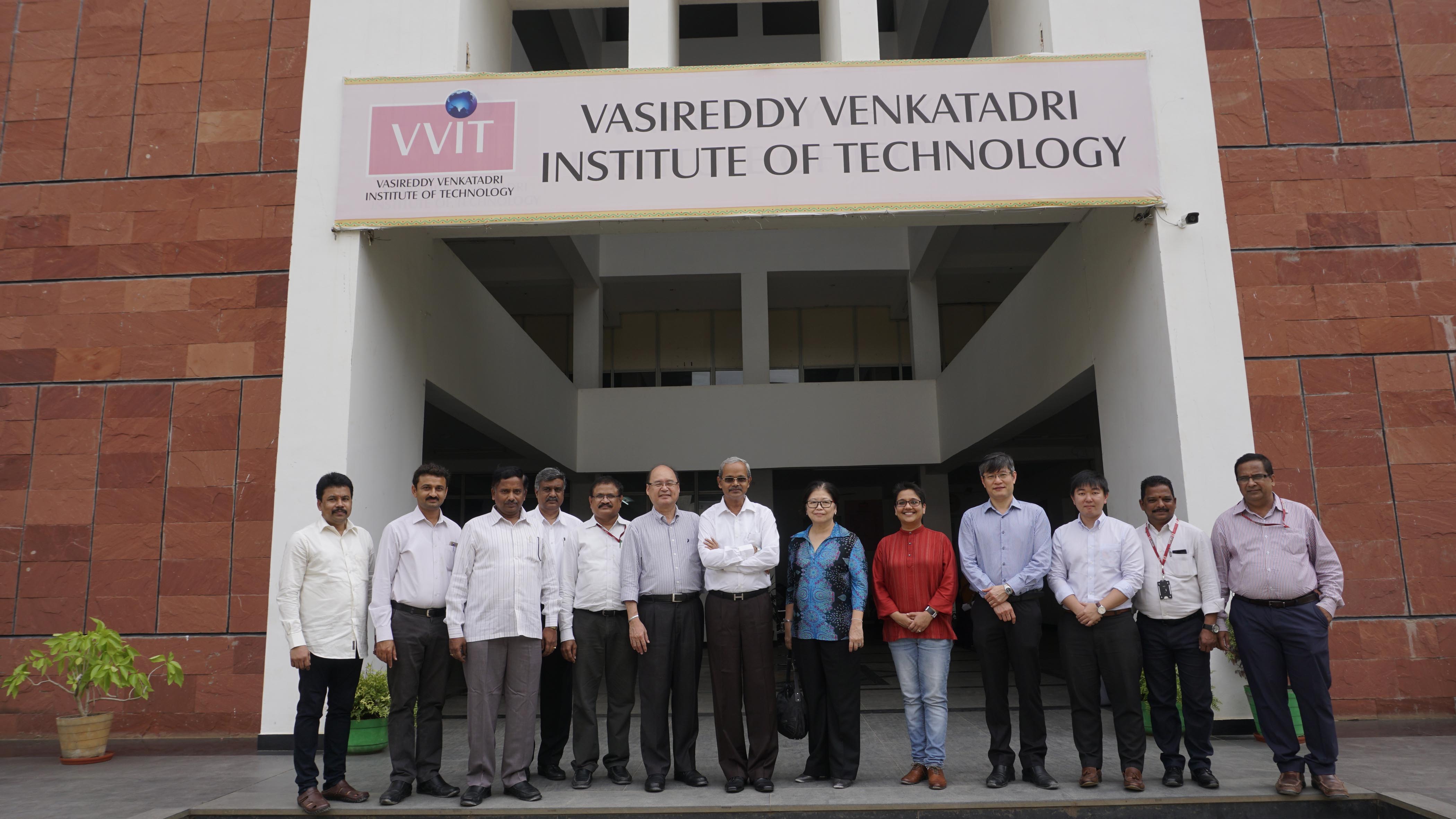 Vasireddy Vidyasagar with Singapore Team