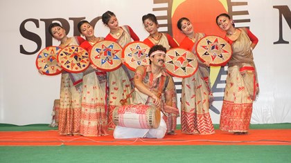 Bihu Dance by Ranjit Gagoye and team